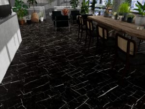Nero Marquina SF-103G Glu Pro Stone-Look LVT Wholesale NYC - Woodcraft