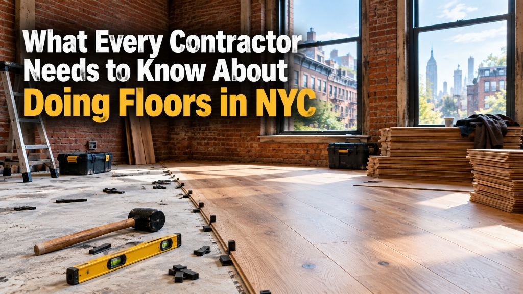 What Every Contractor Needs to Know About Doing Floors in NYC